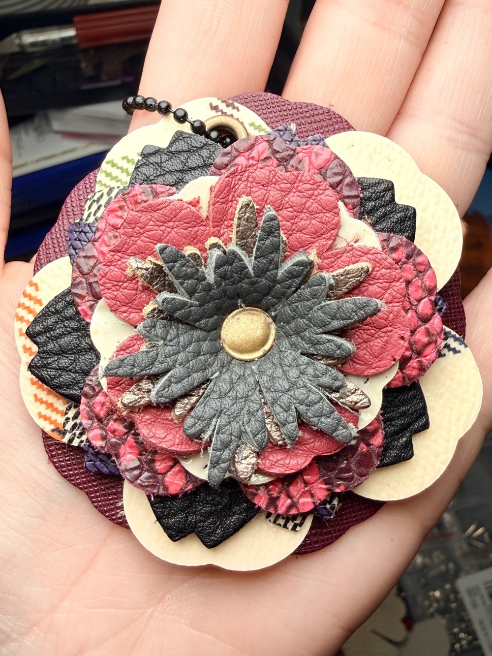 Handmade Floral Charm